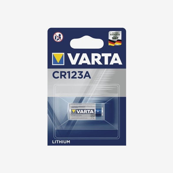 Cr123a  Cr123a Varta Litium Batteri